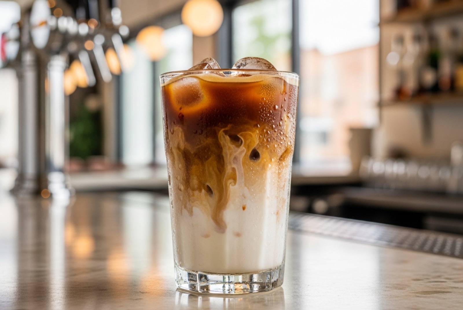 Martini Coffee concentrate served as Iced Latte